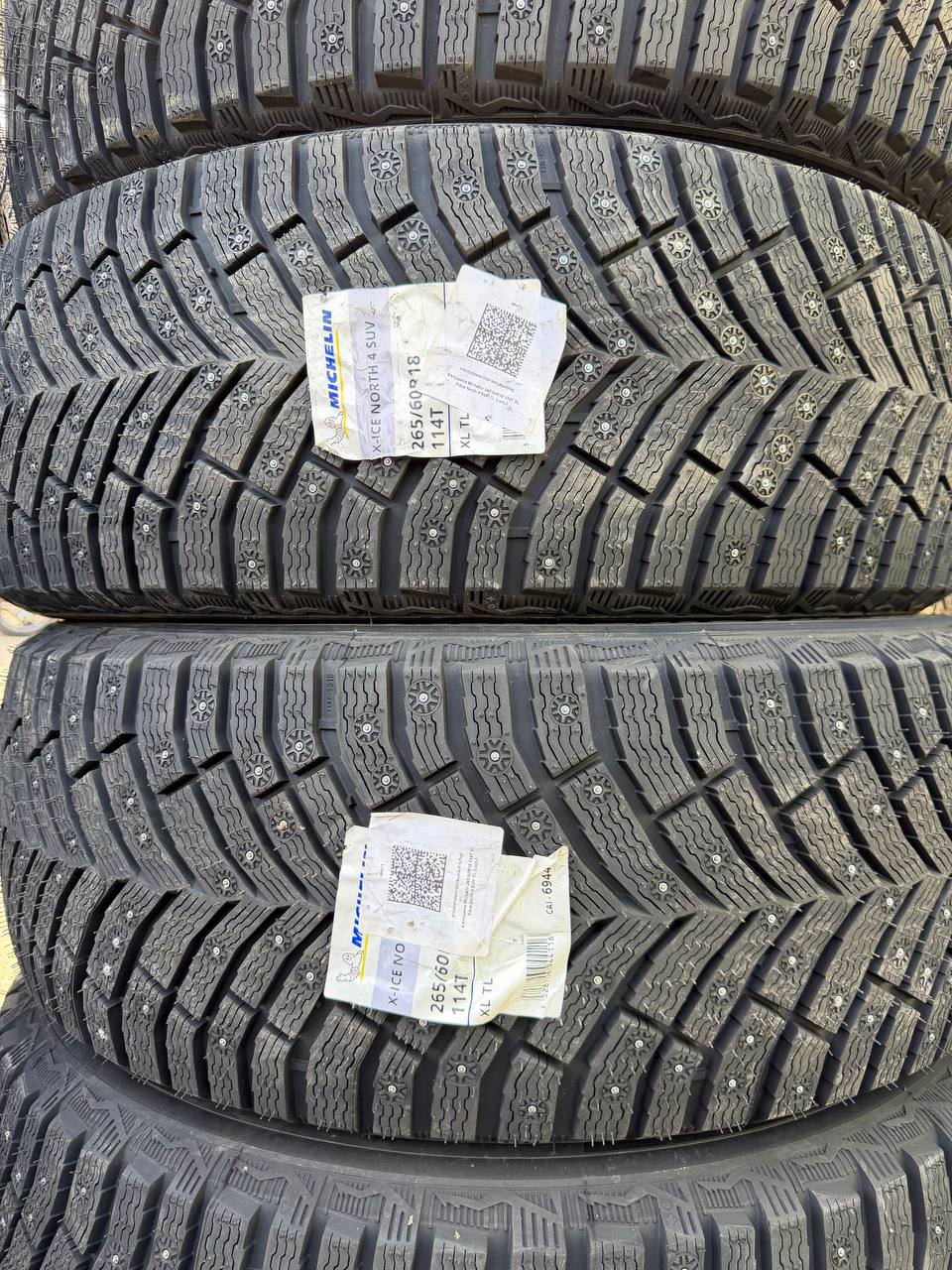 Шипованные шины 265/60 R18 для Toyota Prado на складе