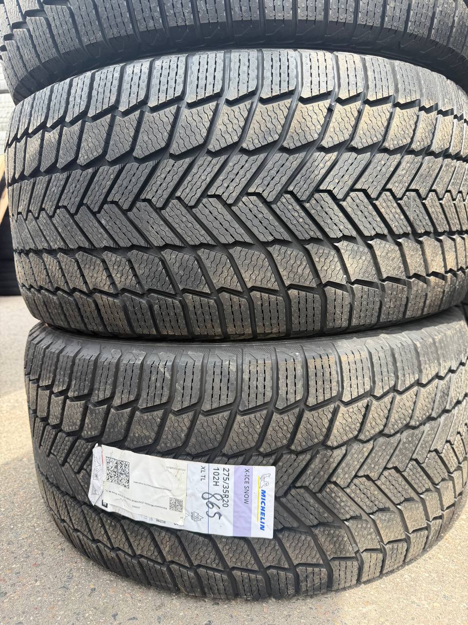 Michelin X-Ice Snow 275/35 R20 для BMW 5 и Mercedes E